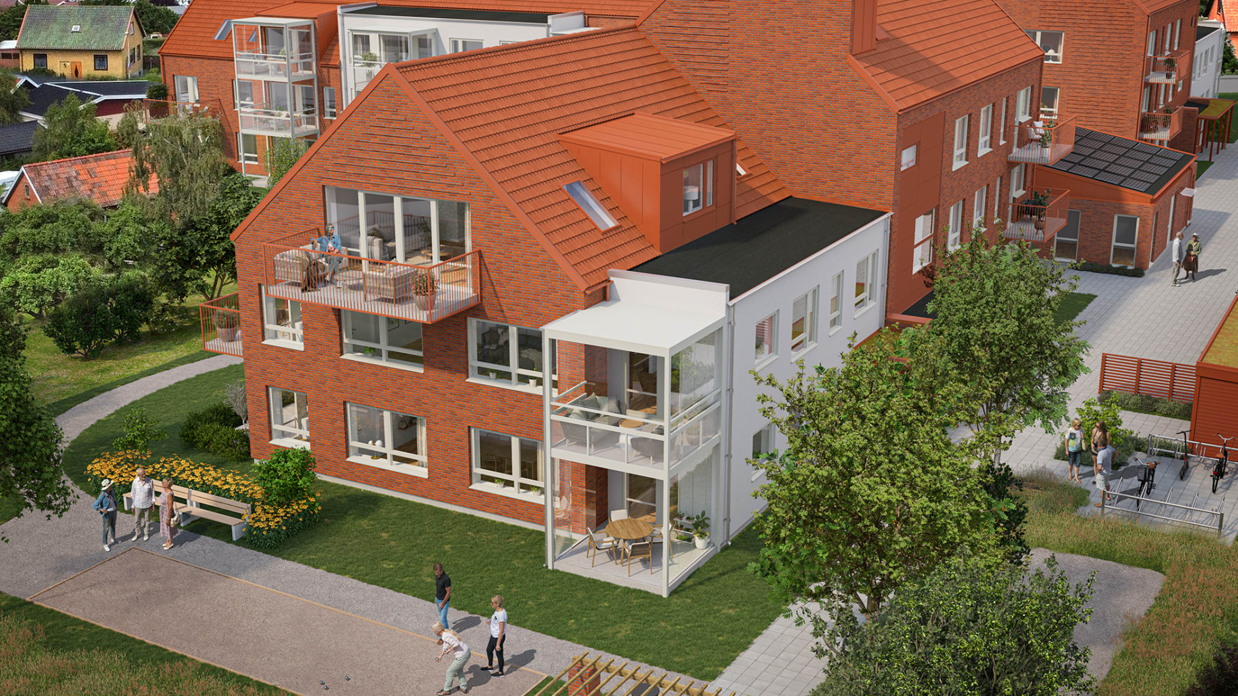 Riksbyggen klara för byggstart för 33 seniorbostäder i Skånska Veberöd