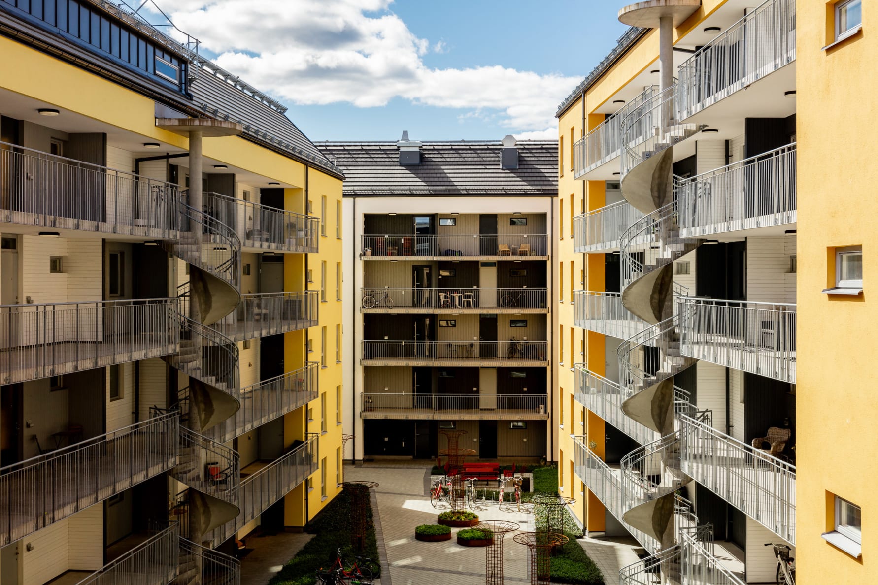 Riksbyggens bostadsprojekt Brf Lokstallet nominerat till Växjö kommuns Byggnadspriset 2023.