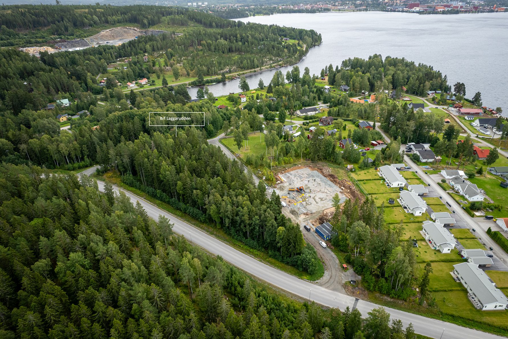 Riksbyggen säljstartar och visar nytt bostadsprojekt i Ludvika under Stora visningsdagen 2 februari 