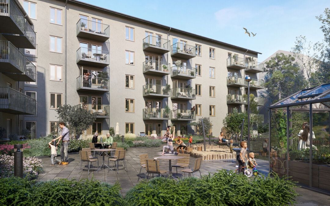 Pressinbjudan: Första spadtaget för Riksbyggens efterlängtade bostadsprojekt i natursköna Björkhagen – 10 oktober    